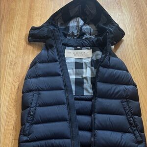 Burberry Navy Puffer Jacket for Men